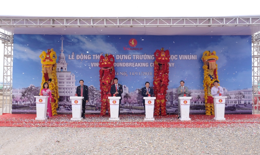 Động thổ vinuni – Trường đại học phi lợi nhuận theo tiêu chuẩn quốc tế